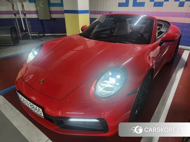 Porsche 911(992) 2022 Красный из Кореи