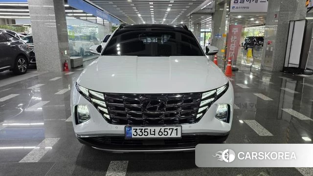 Hyundai Tucson (NX4) 2022 Белый из Кореи