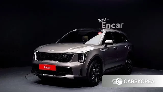 Kia The New Sorento 4th Generation 2024 Серый из Кореи