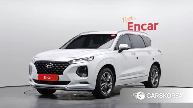 Hyundai Santa Fe TM 2019 Белый из Кореи
