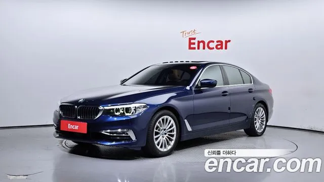 BMW 5 Series (G30) 2020 Синий из Кореи