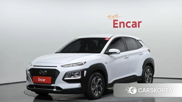 Hyundai Kona Hybrid 2019 Белый из Кореи
