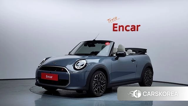 Mini Cooper S Convertible 4th Generation 2025 Небесно-голубой из Кореи