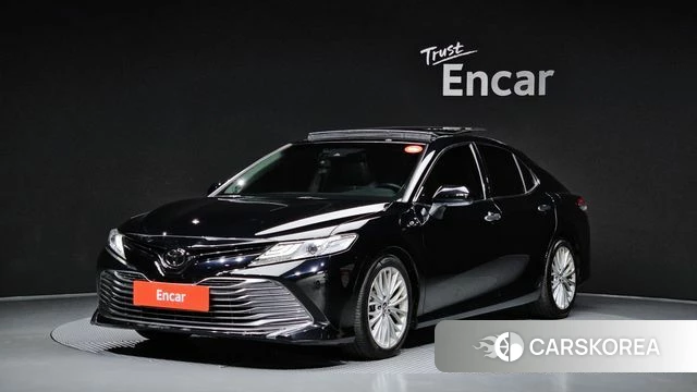 Toyota Camry (XV70) 2019 Черный из Кореи