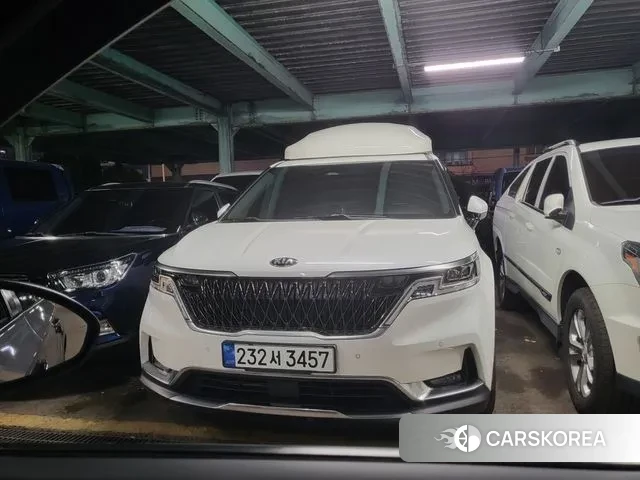 Kia Carnival 4th generation 2020 Белый из Кореи