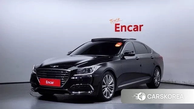 Genesis G80 2018 Черный из Кореи