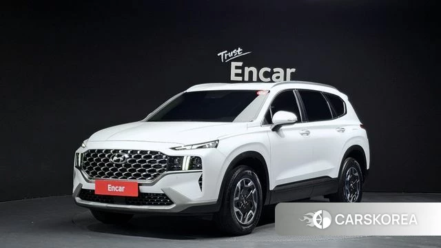 Hyundai The New Santa Fe 2022 Белый из Кореи