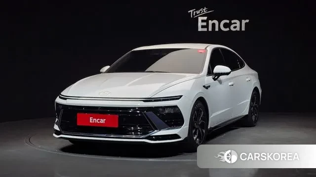 Hyundai Sonata D Edge (DN8) 2023 Белый из Кореи