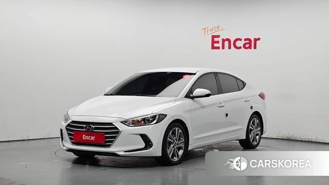 Hyundai Avante AD 2018 Белый из Кореи