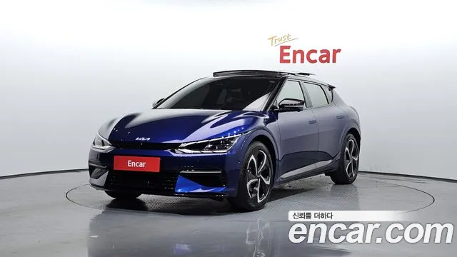 Kia EV6 2023 Синий из Кореи