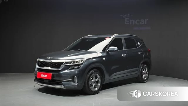 Kia Seltos 2022 Серый из Кореи