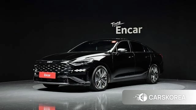 Kia K8 Hybrid 2022 Черный из Кореи