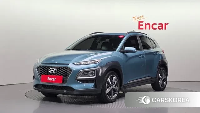Hyundai Kona 2018 Синий из Кореи