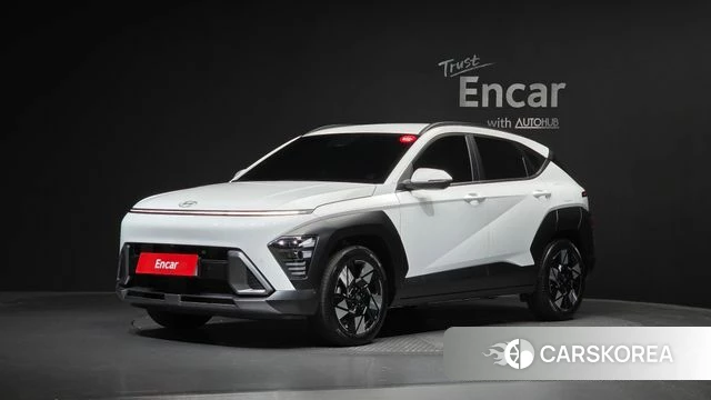Hyundai Kona Hybrid (SX2) 2024 Белый из Кореи
