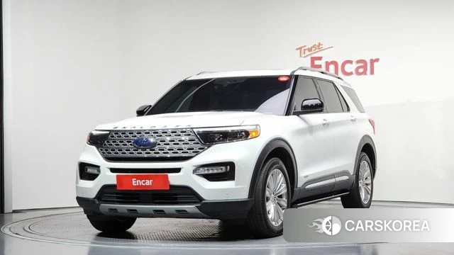 Ford Explorer 6th Generation 2022 Белый из Кореи