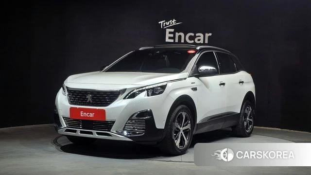 Peugeot 3008 second generation 2018 Белый из Кореи