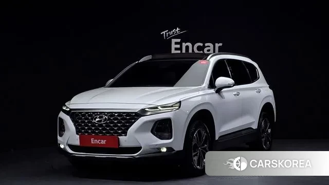 Hyundai Santa Fe TM 2018 Белый из Кореи