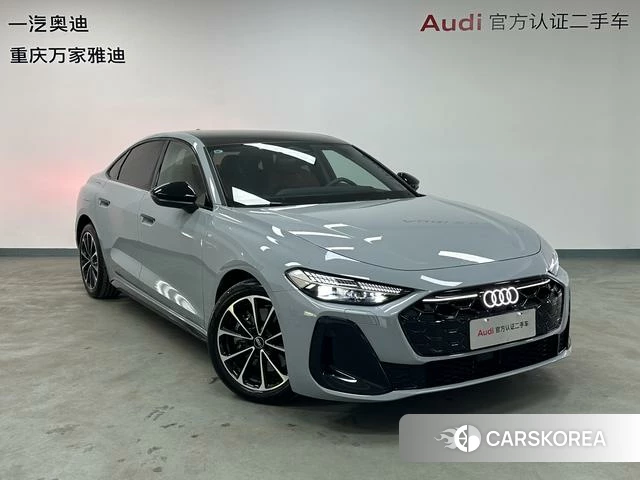 Audi A5L 2025 Серебристо-серый из Китая