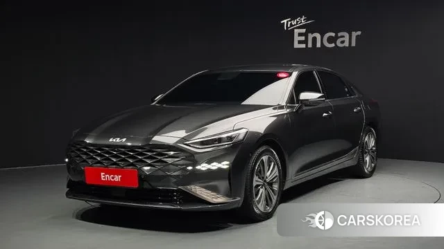 Kia K8 Hybrid 2022 Серый из Кореи