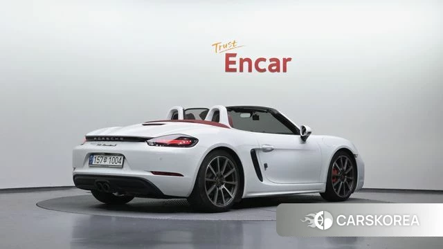 Porsche 718 Boxster 2020 Белый из Кореи