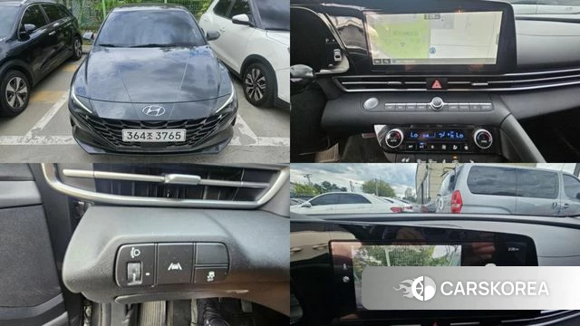 Hyundai Avante (CN7) 2021 Серый из Кореи