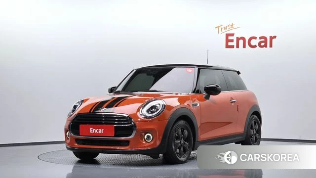 Mini Cooper 2021 Оранжевый из Кореи