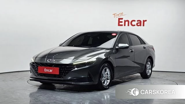 Hyundai Avante (CN7) 2021 Серый из Кореи