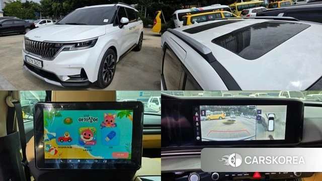 Kia Carnival 4th generation 2023 Жемчужный цвет из Кореи