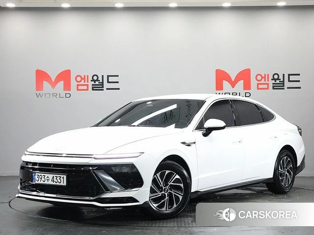 Hyundai Sonata D Edge Hybrid (DN8) 2024 Белый из Кореи
