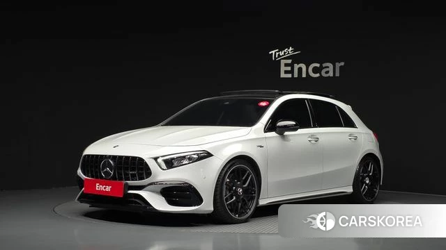 Mercedes-Benz A-Class W177 2023 Белый из Кореи
