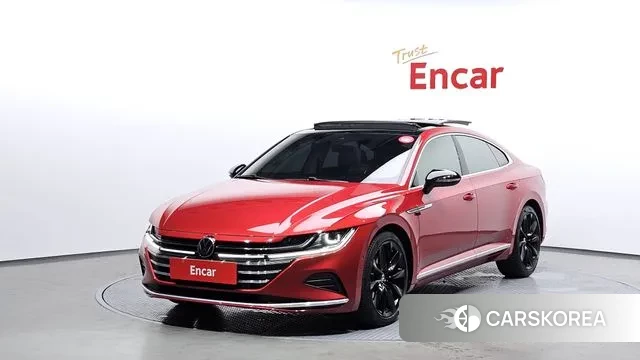 Volkswagen Arteon 2022 Красный из Кореи