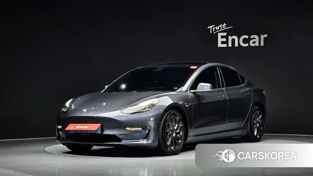 Tesla Model 3 2020 Серый из Кореи