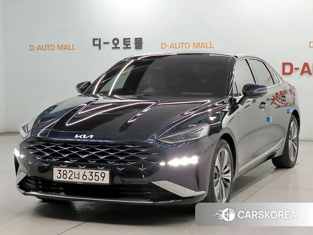 Kia K8 2021 Синий из Кореи