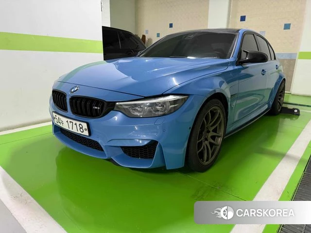 BMW M3 (F80) 2018 Небесно-голубой из Кореи