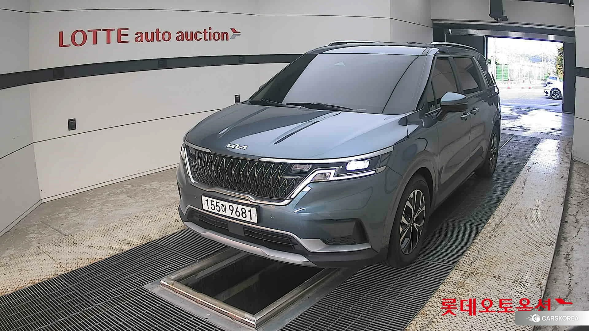 Kia Carnival 2022 Astra Blue из Кореи