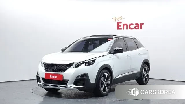 Peugeot 3008 second generation 2018 Белый из Кореи