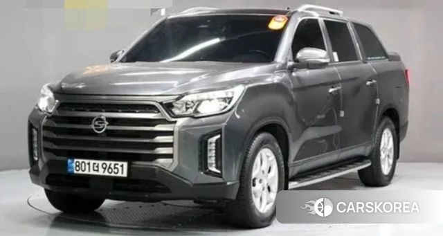 Ssangyong The New Rexton Sport 2022 Серый из Кореи