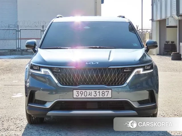 Kia Carnival 4th generation 2021 Серый из Кореи