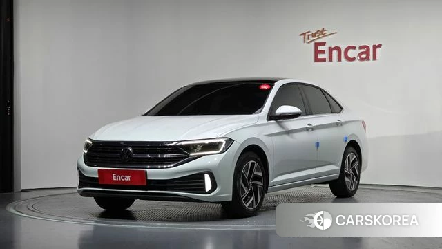 Volkswagen 7th Generation of Jetta 2023 Белый из Кореи