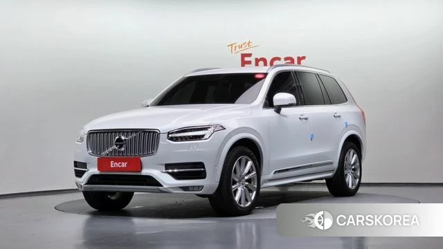 Volvo XC90 second Generation 2018 Белый из Кореи
