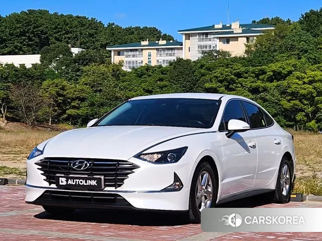 Hyundai Sonata (DN8) 2020 Белый из Кореи