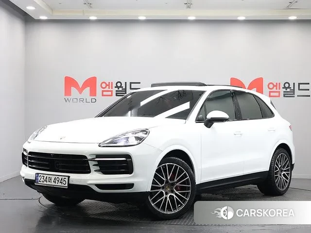 Porsche Cayenne (PO536) 2022 Белый из Кореи