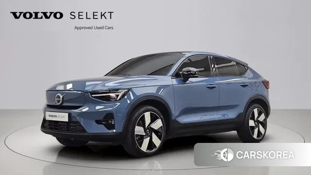 Volvo C40 Richards 2024 Синий из Кореи