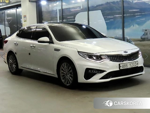 Kia The New K5 2nd generation 2018 Белый из Кореи