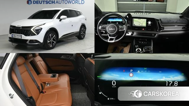 Kia Sportage 5th Generation Hybrid 2022 Белый из Кореи