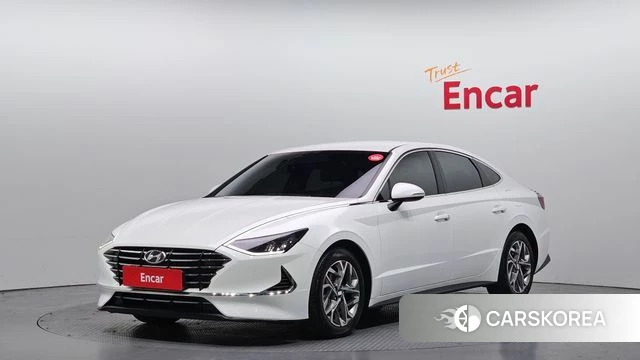 Hyundai Sonata (DN8) 2020 Белый из Кореи