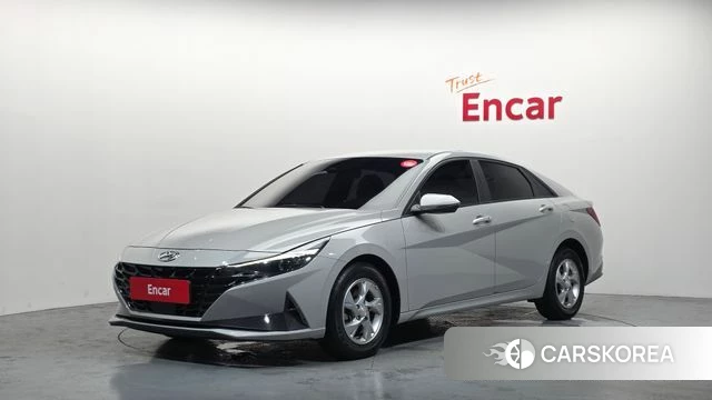 Hyundai Avante (CN7) 2021 Серый из Кореи