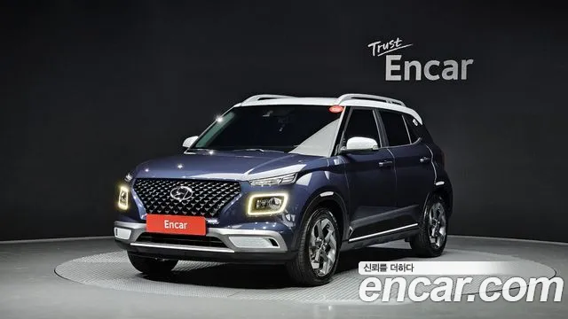 Hyundai Venue 2019 Синий из Кореи