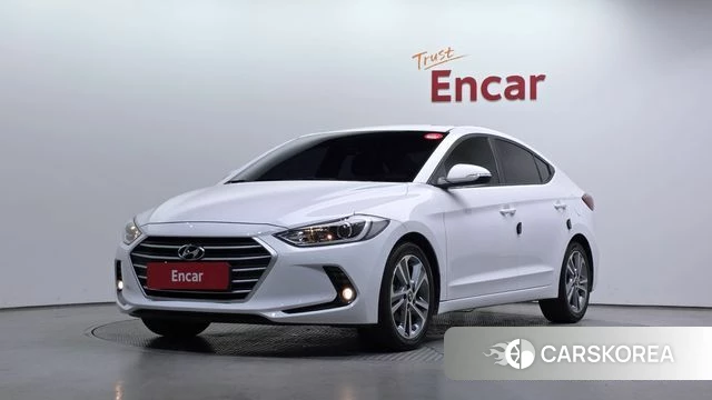 Hyundai Avante AD 2018 Белый из Кореи