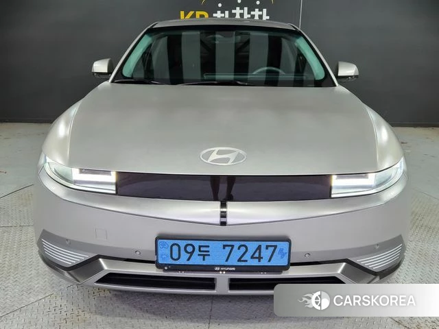 Hyundai Ionic 5 2021 Серебристо-серый из Кореи